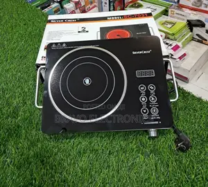 Silver Crest One-Touch Stove – Smart Cooking,Fast Heat Modern Design