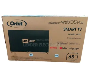 Orbit 65'' Smart Frameless Tv – 2025 Design, Borderless Brilliance