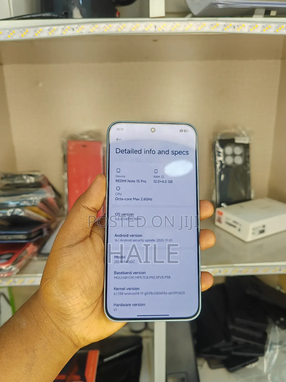 New Xiaomi Redmi Note 15 Pro 256 GB Red