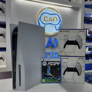 Playstation 5(Fat) Model With 1joystick Fc26 የተጫነበት