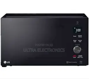 Lg Neochef Mh8265dis 42l Inverter Microwave With Grill in Black.