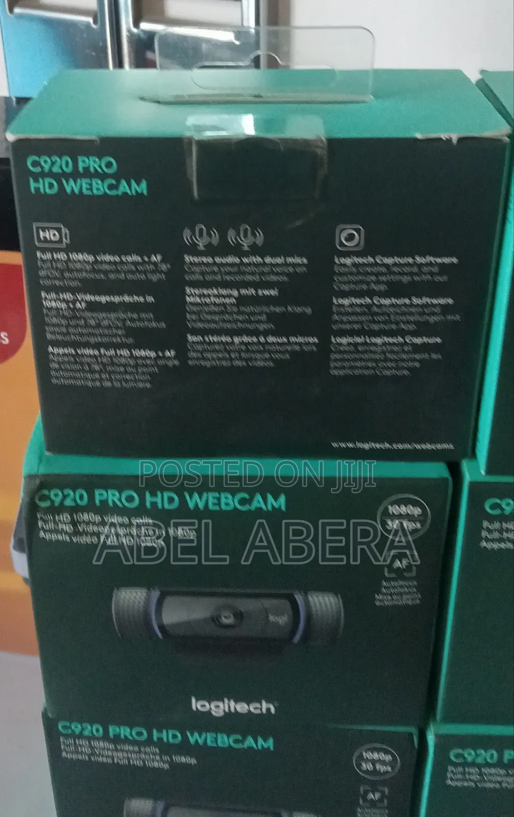 Logi Tech C920 Pro Hd Web Came