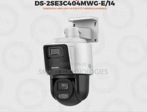 Tandemvu 4mp + 4mp Poe PTZ Camera