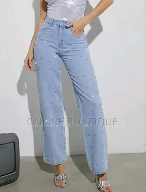 Gliter Denim Pants