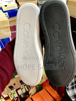 Calvin Shoes White And Blake