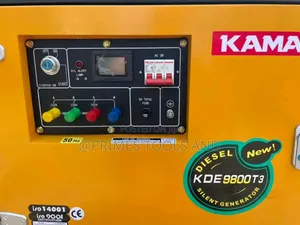 Kama 9800 Silent Generator Likely Refers to the Kama Kde9800t,