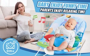 Versatile Baby Seat From Birth to 3 Years -Rocking, Playing Learning