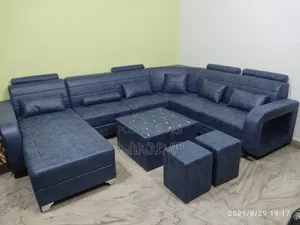Because Sofa Style With Table Fully Leather