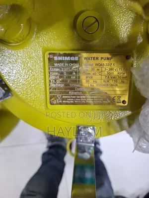 Shimge Dewatering Pump 10hp