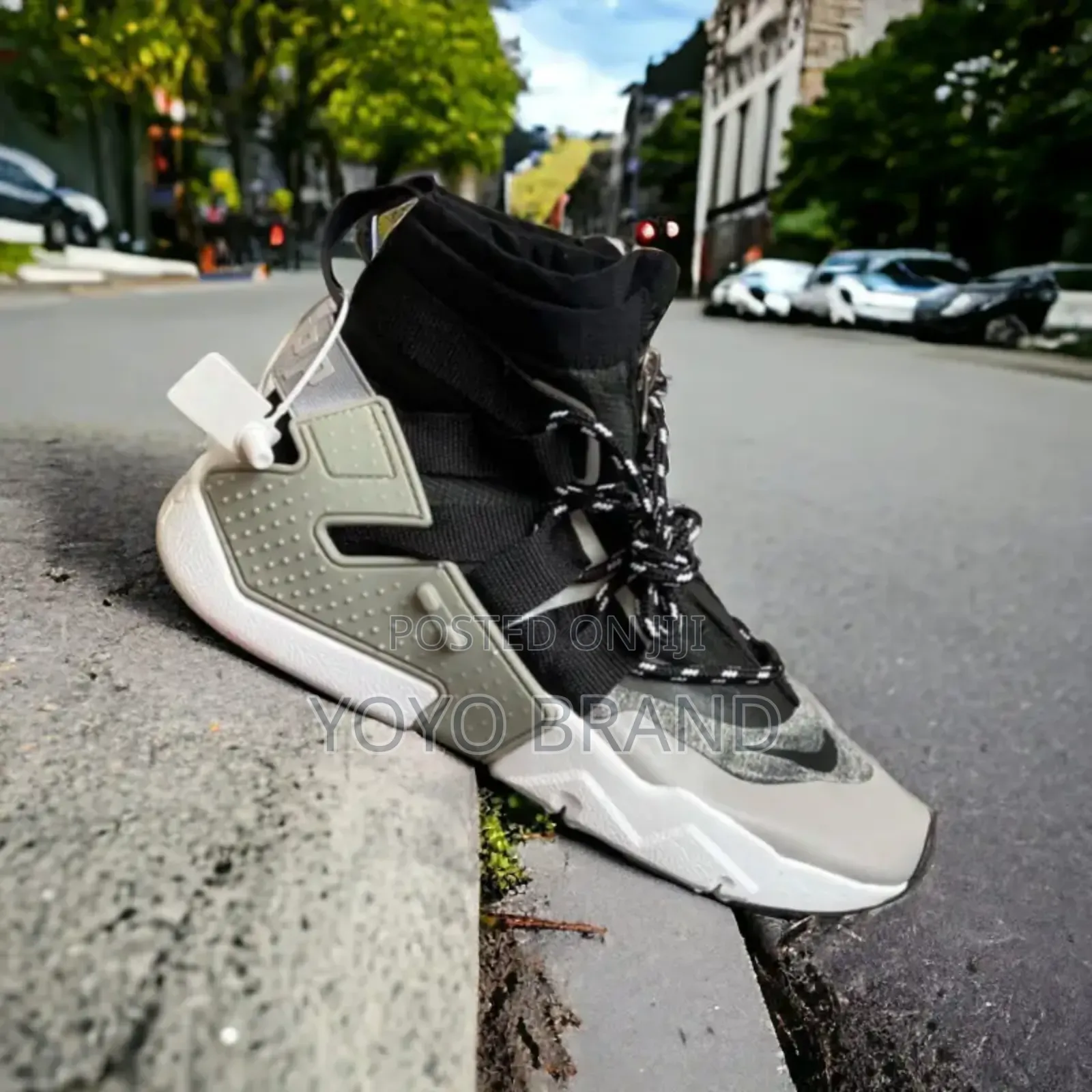 Nike Grip Huarache Atmospheric Gray Fashion Boots