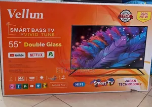 Vellum Tv 55” Smart Android – Japan Technology | Big Screen | New