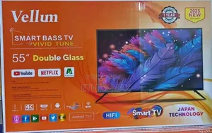 Vellum Tv 55” Smart Android – Japan Technology | Big Screen | New