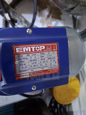 Emtop Water Pump 3hp