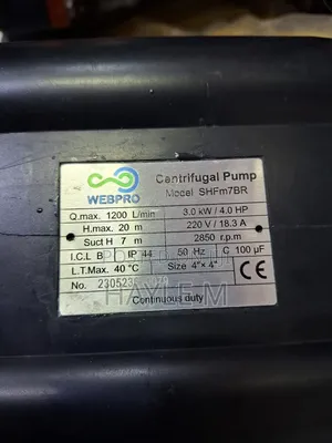Webpro Water Pump