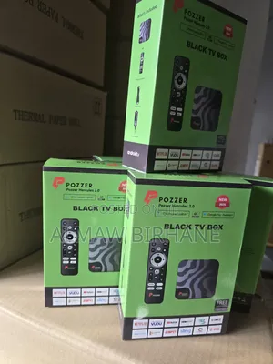 Pozzer TV Box 2026 New 12gb Ram/256gb Storage