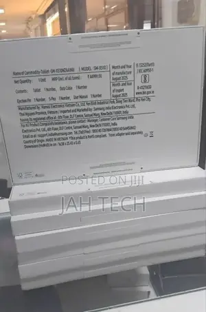 New Samsung Galaxy Tab S9 FE 128 GB Black
