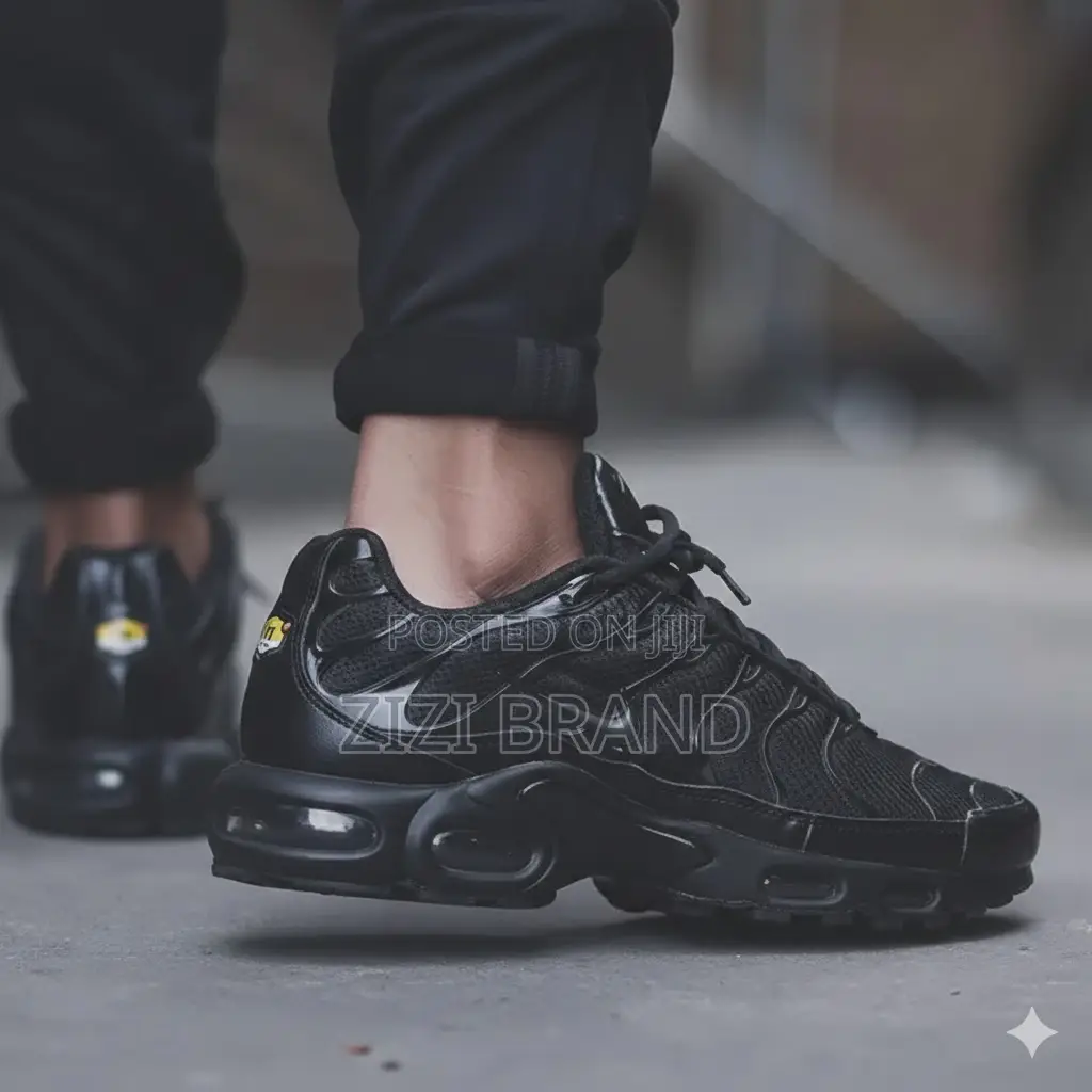 Original Nike Air Max Tn Triple Balck Shoes