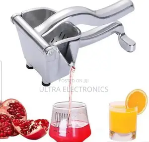 Manual, Heavy-Duty Hand Press Fruit Juicer, Typically Made From