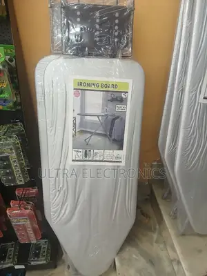 Standard Foldable Ironing Board. It Features