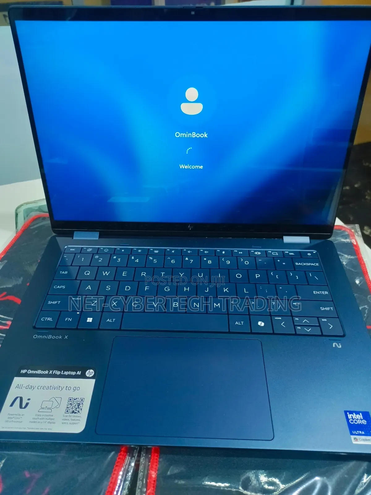 New Laptop HP OmniBook X Flip 14" 16GB Intel Core Ultra 7 SSD 1T