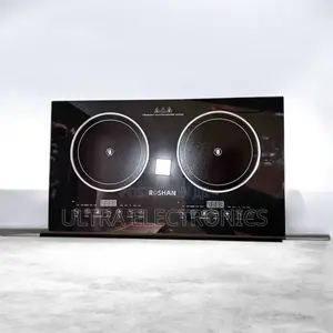 Digital Led Display and Touch Controls for Each Burner. It Is