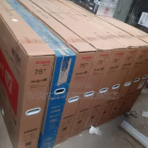 Aiwa Smart Qled Tv 75 Inch Andraid Framless 2025 Model Japan New