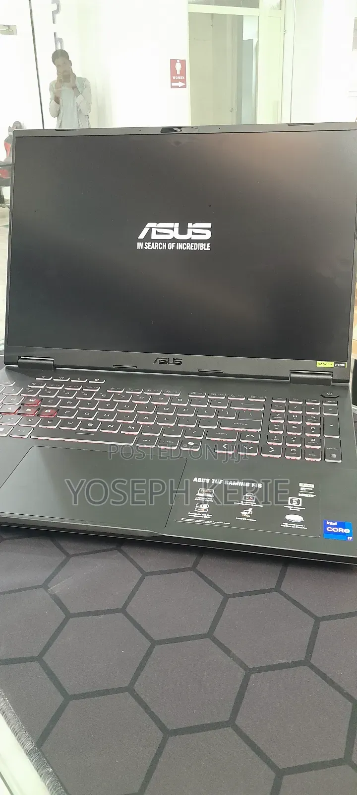 New Laptop Asus TUF Gaming F16 32GB Intel Core i7 SSD 1T