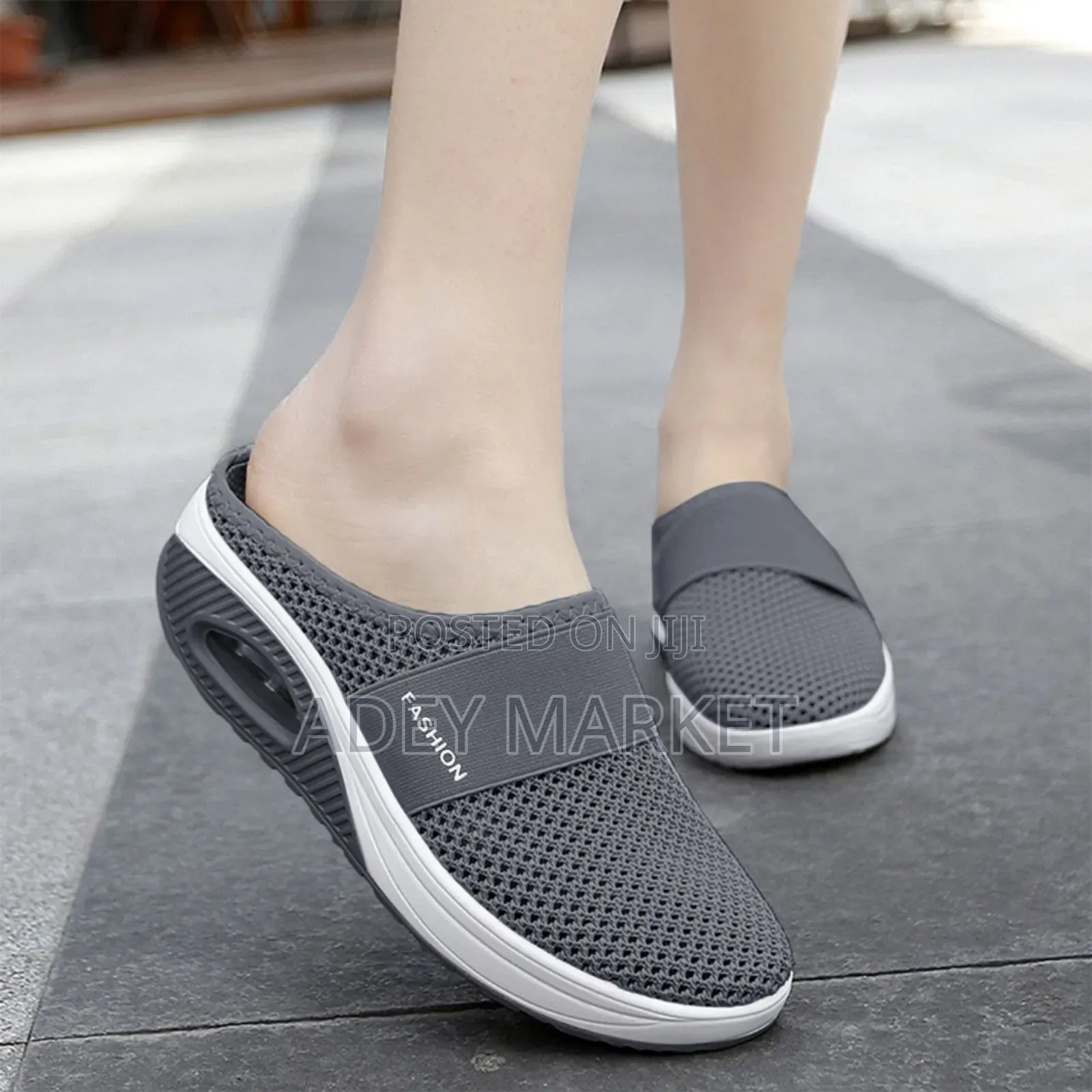 Air Cushion Slip-on Walking Shoes