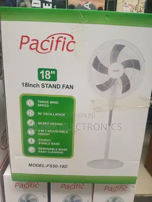 Pacific 18-Inch Stand Fan (Model: Fs50-18d