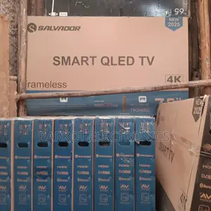 Salvadoor Smart Tv 65 Inch Andraid Framless 2025 Mode