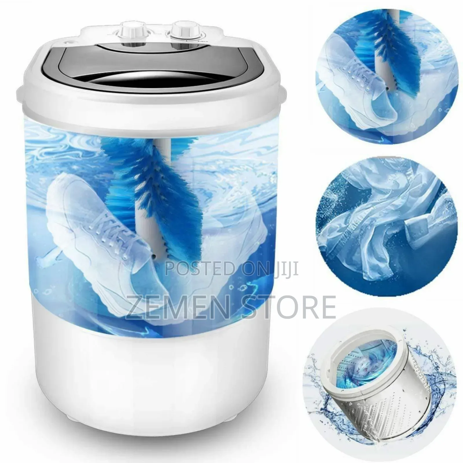 Sanford Mini Washing Machine - አነስተኛ የልብስ እና የጫማ ማጠቢያ ማሽን (3kg)