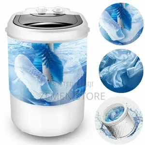Sanford Mini Washing Machine - አነስተኛ የልብስ እና የጫማ ማጠቢያ ማሽን (3kg)
