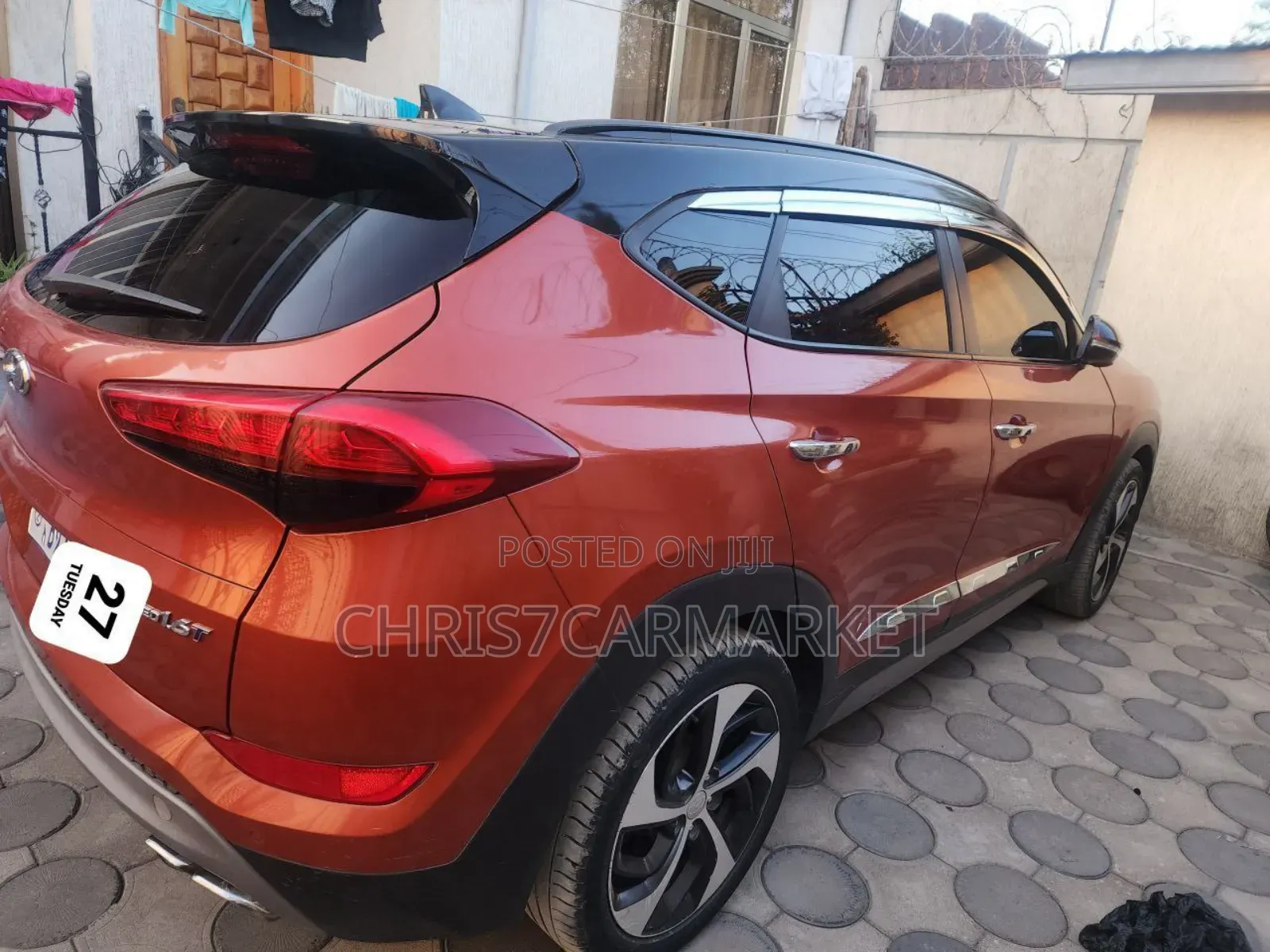 Hyundai Tucson Limited AWD 2017 Orange