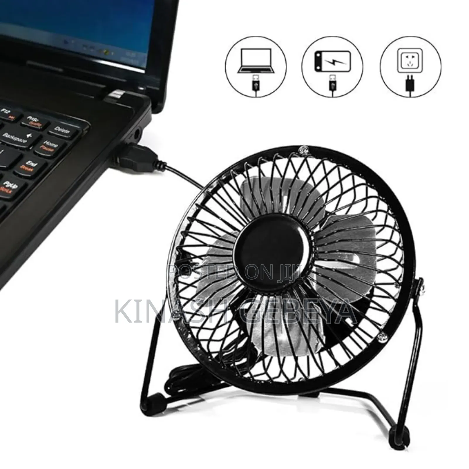 360° Rotating Mini Usb Fan