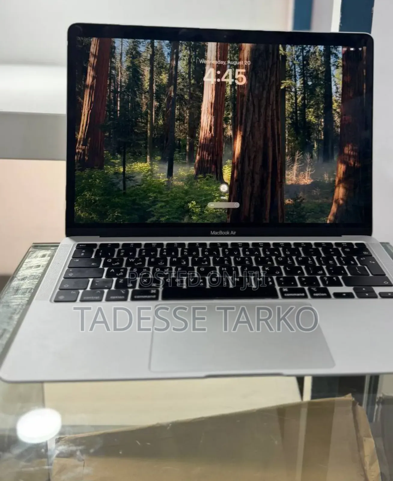 New Laptop Apple MacBook Air 2020 M1 8GB Apple M1 SSD 256GB