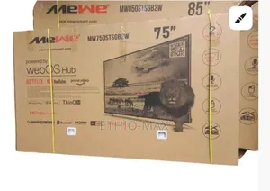 Mewe Tv 85” Smart Android Tv – Brand New | Huge Screen | Premium View