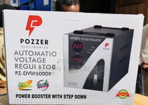 Pozzer 5000va Auto Voltage Stabilizer – Strong Protection