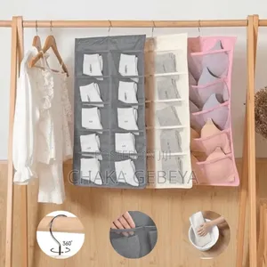 Delicates Drying Storage Rack - Foldable Hanger With Multiple Clips