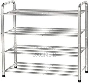 Fully Stainless Steel Shoe Organizer የጫማ መደርደርሪያ
