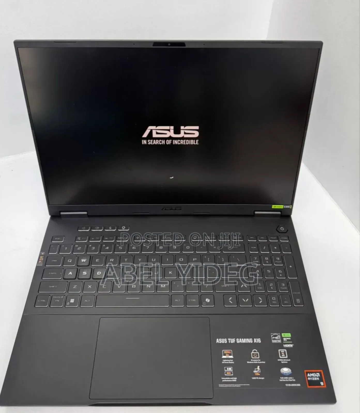 New Laptop Asus TUF Gaming A16 32GB AMD Ryzen 9 SSD 512GB