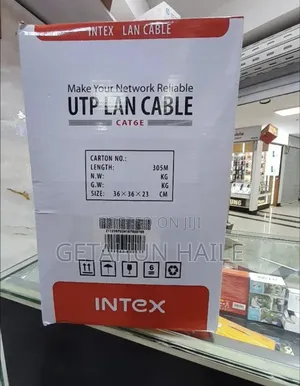 Intex Cat6 Utp Lan Cable – Fast Strong Internet Cable