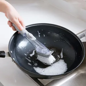 Long Handle Pot Brush