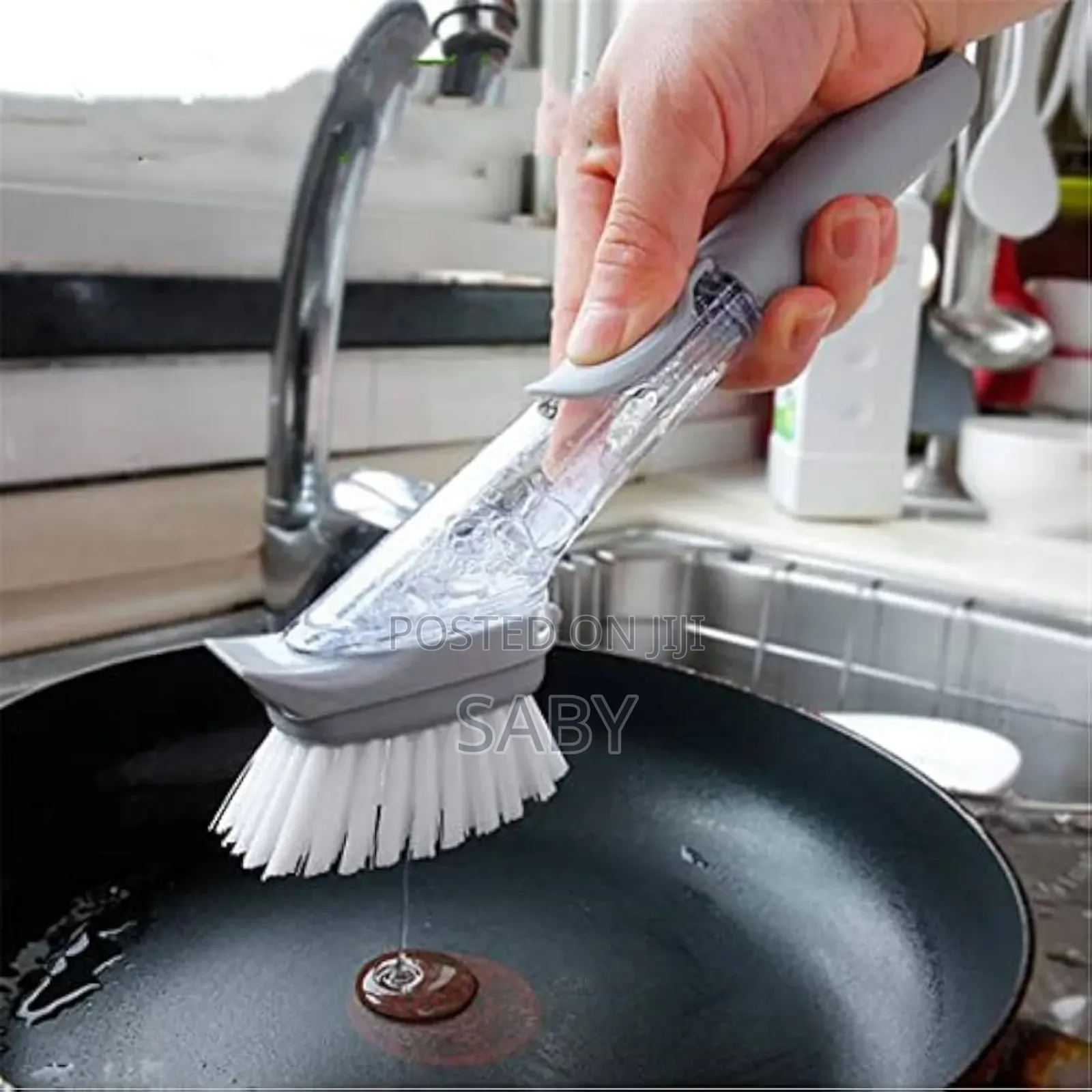 Long Handle Pot Brush