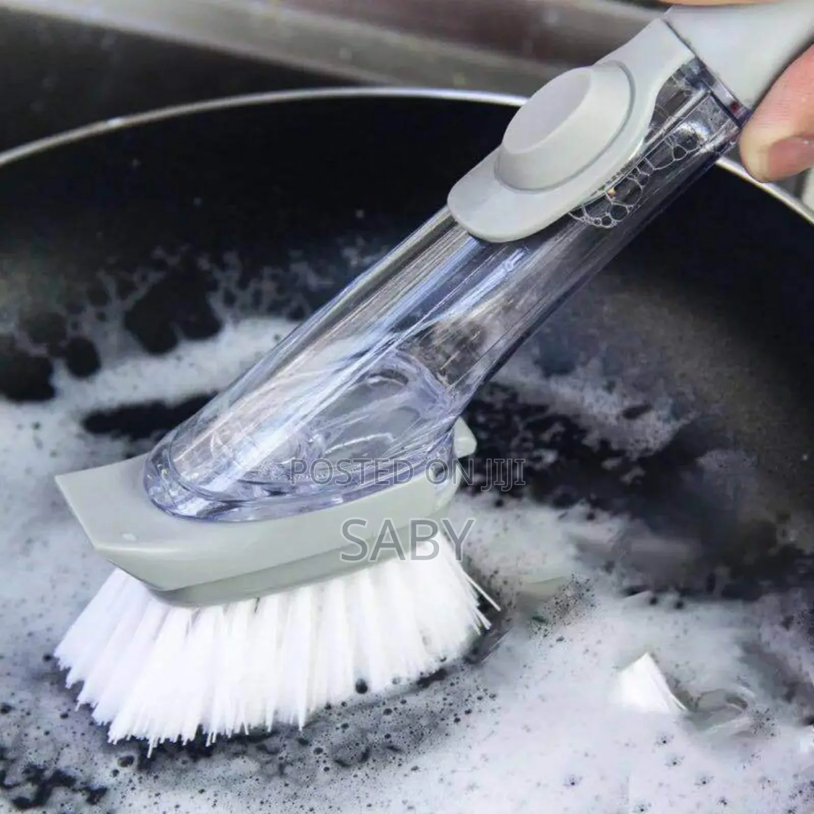 Long Handle Pot Brush
