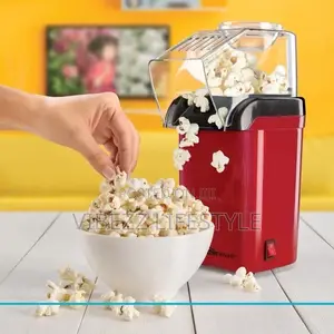 Healthy Oil-Free Popcorn Maker (የፈንዲሻ ማሽን) - Perfect for Movie Nights