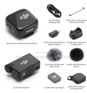 Original New Dji Mini Dual Mic
