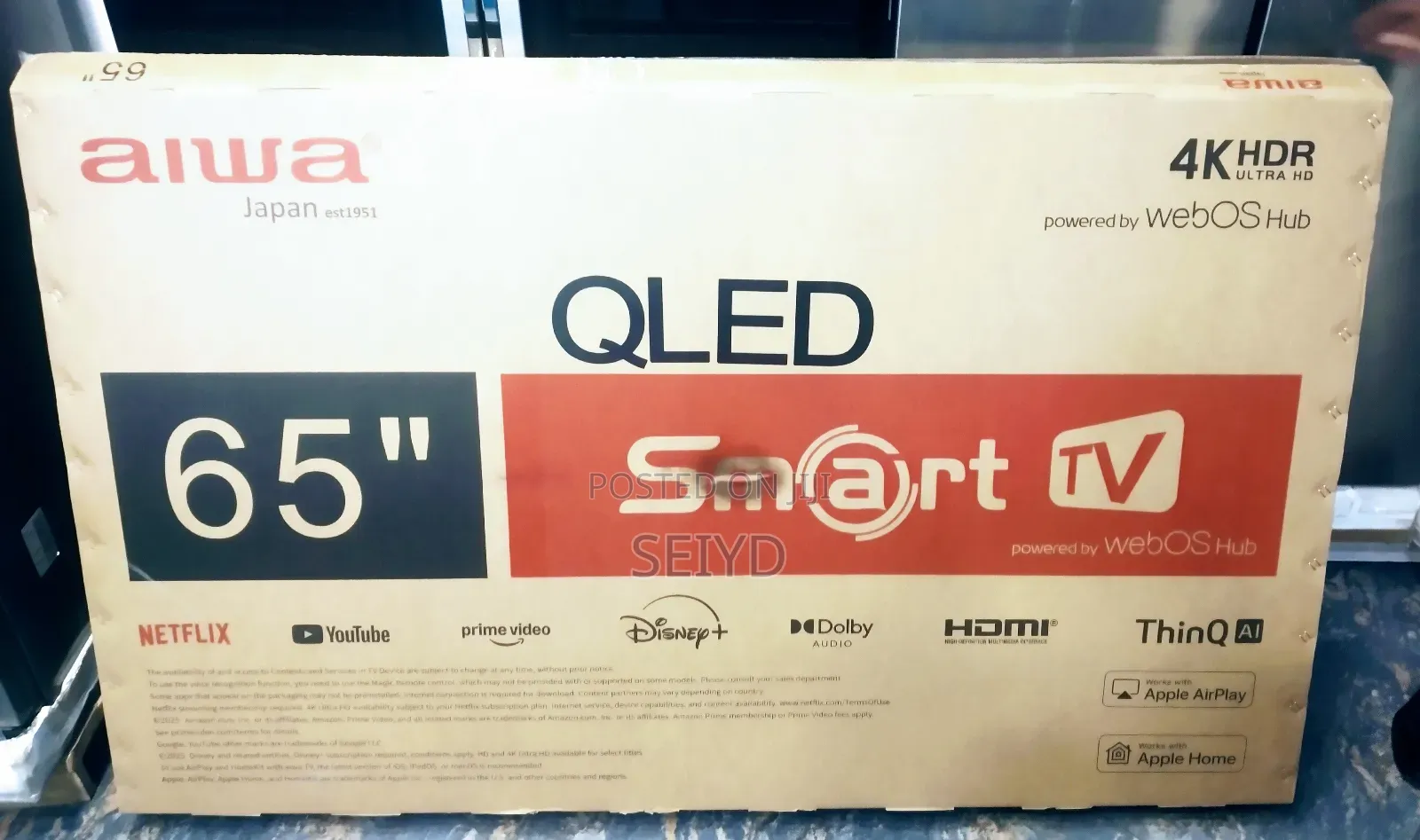 Aiwa Tv 65 Inch Qled Smart Android