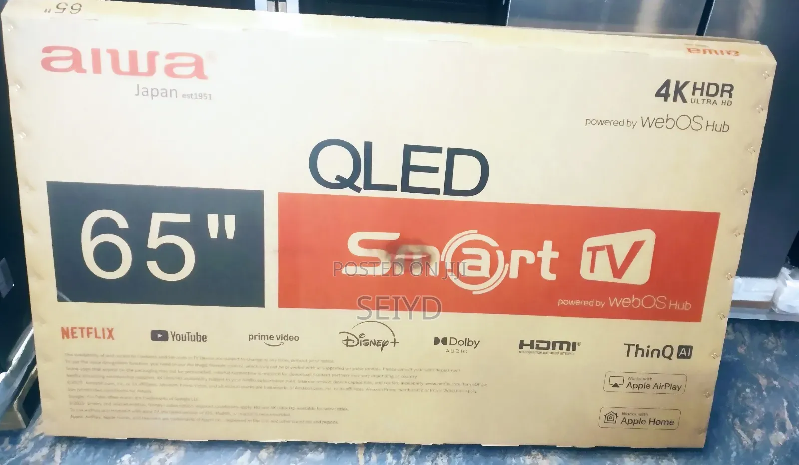 Aiwa Tv 65 Inch Qled Smart Android