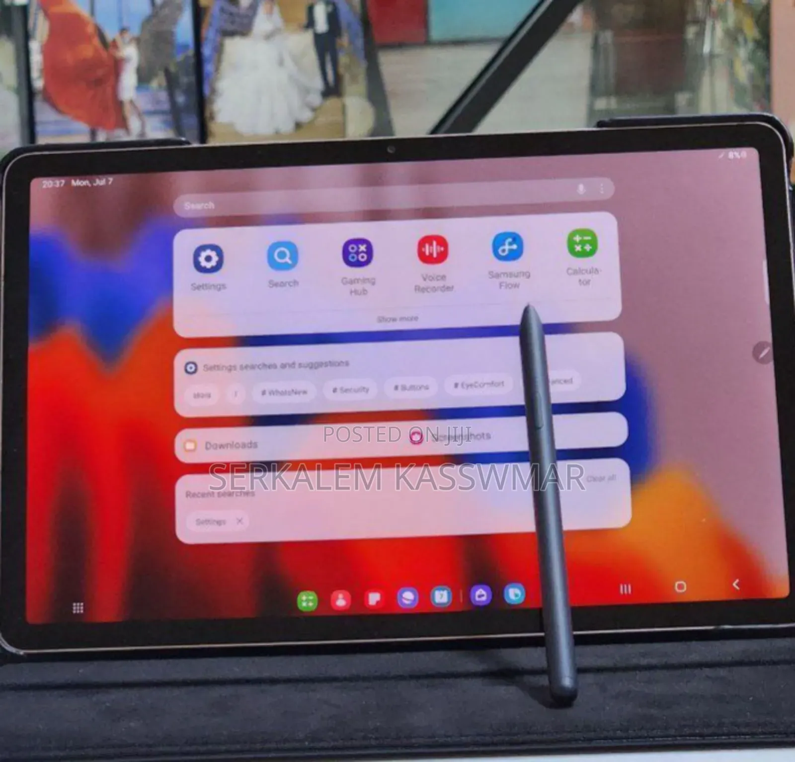 New Samsung Galaxy Tab S7 128 GB Black