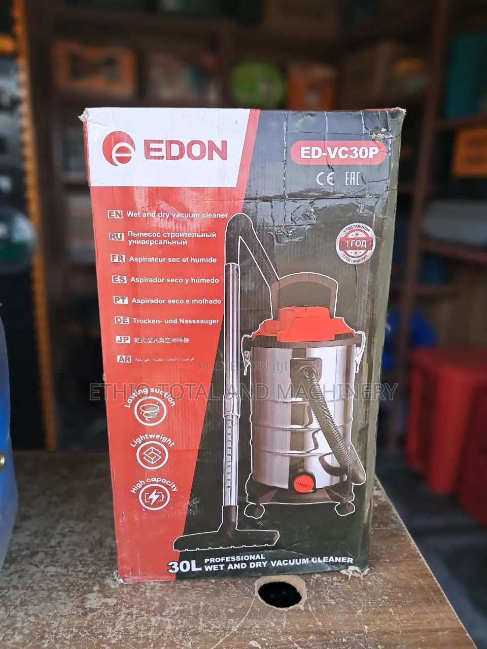 Edon Vaccum Cleaner 30 Litre